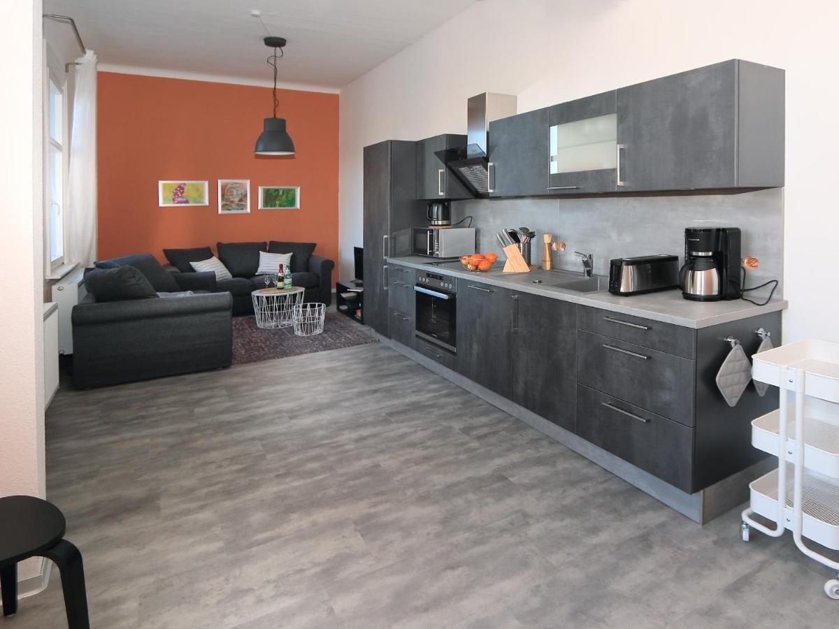 Moderne Ferienwohnung In Alter Villa Georgenthal  Buitenkant foto