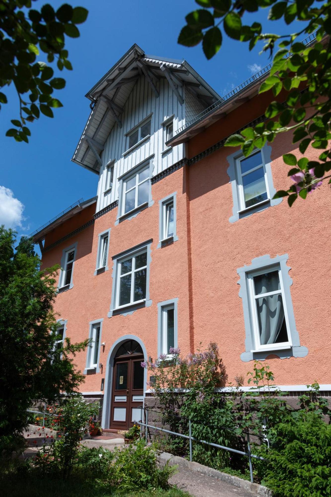 Moderne Ferienwohnung In Alter Villa Georgenthal  Buitenkant foto